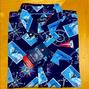 Chaps Short Sleeve Woven Shirt